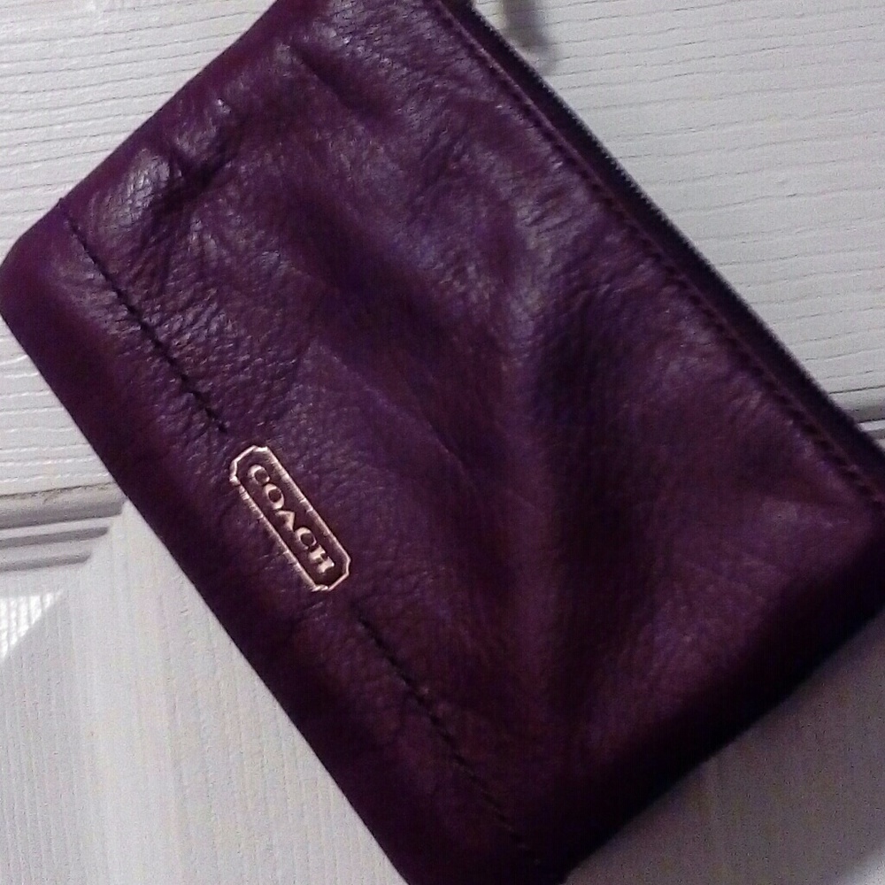 Coach wristlet